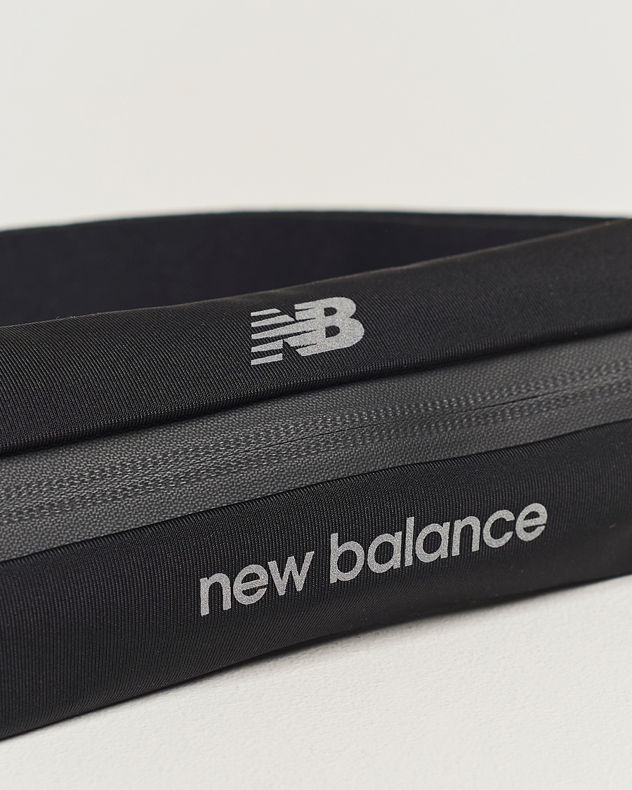 Heren | New Balance Running Running Stretch Belt Black | New Balance Running | Running Stretch Belt Black