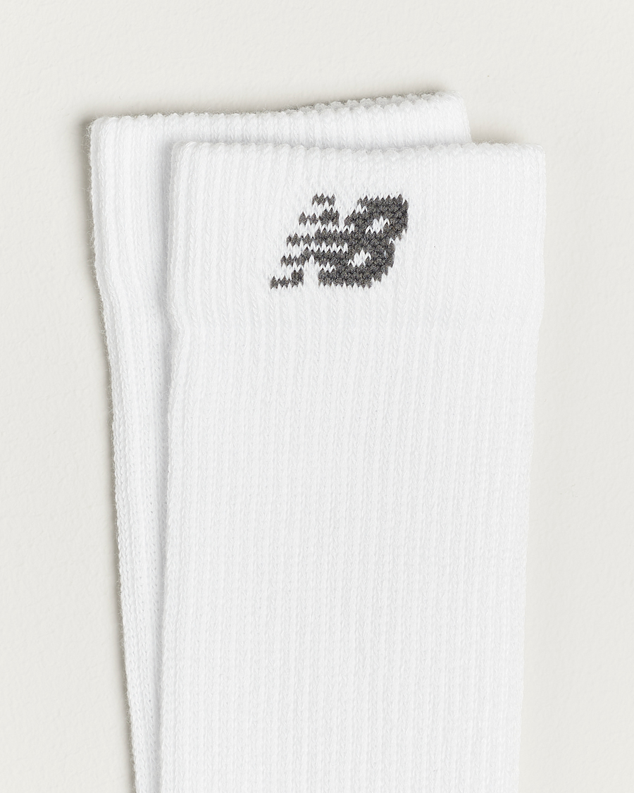Homme | Sous-Vêtements Et Chaussettes | New Balance Running | 2-Pack CoolMax Running Socks White