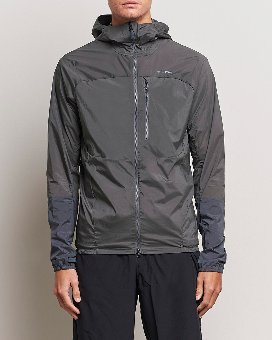 Homme | Manteaux Et Vestes | Peak Performance | Vislight Wind Jacket Motion Grey/Omber Blue
