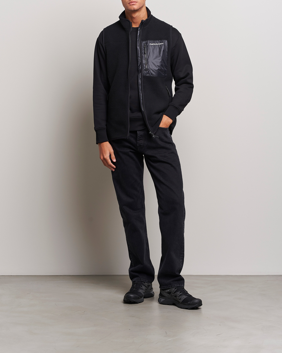 Homme | Peak Performance Pile Vest Black | Peak Performance | Pile Vest Black