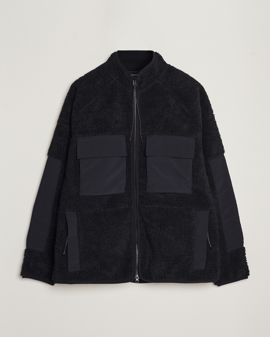 Homme | Pulls Et Tricots | Peak Performance | Heavy Pile Full Zip Black