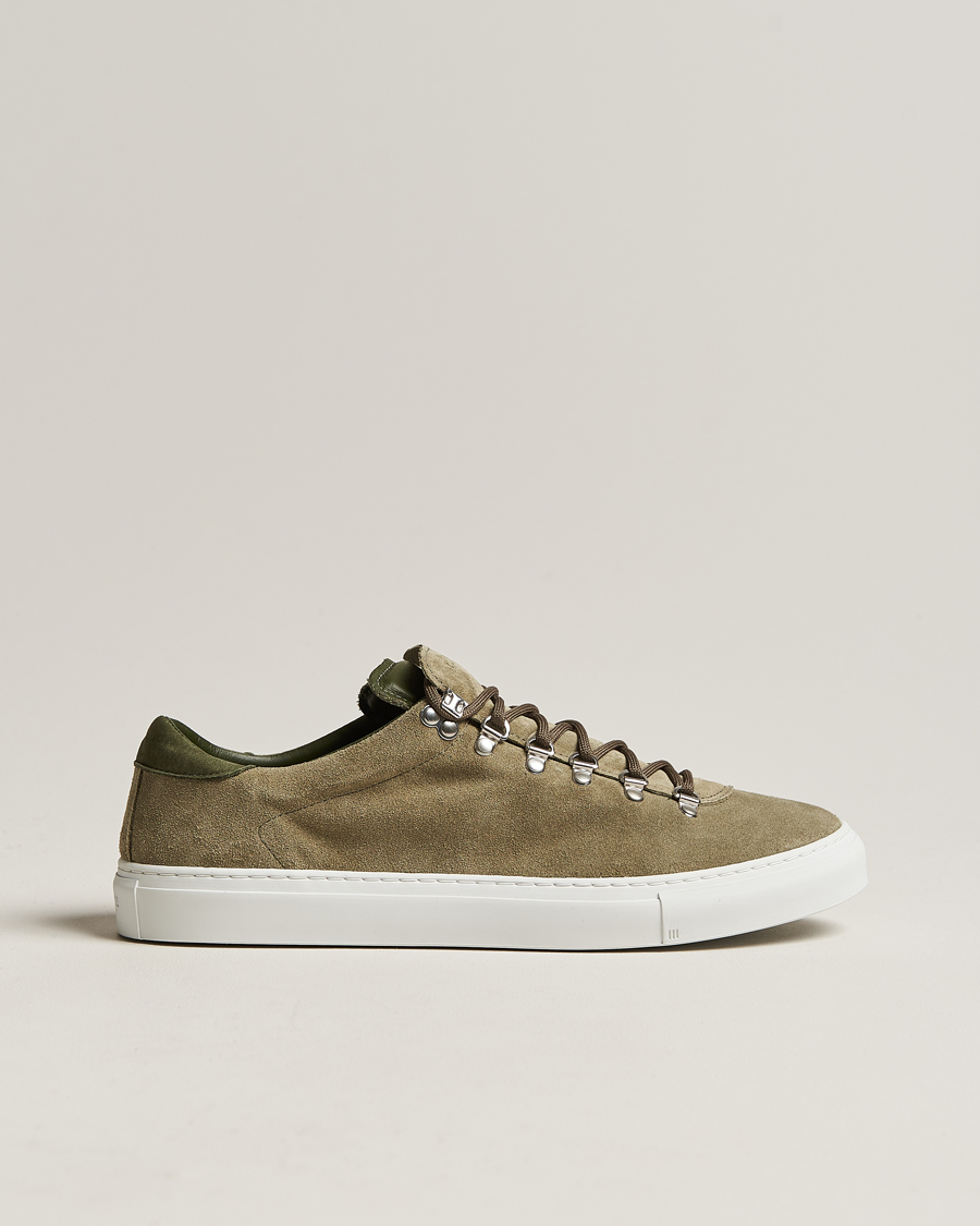 Homme | Diemme Marostica Low Sneaker Olive Suede | Diemme | Marostica Low Sneaker Olive Suede
