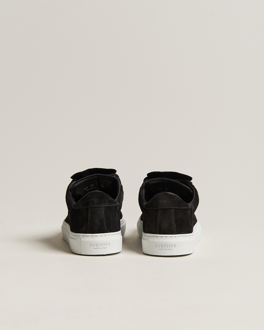 Heren | Sneakers | Diemme | Marostica Low Sneaker Black Suede