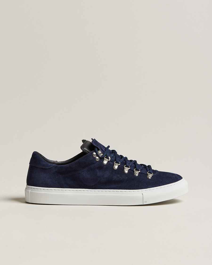 Homme | Baskets | Diemme | Marostica Low Sneaker Navy Suede