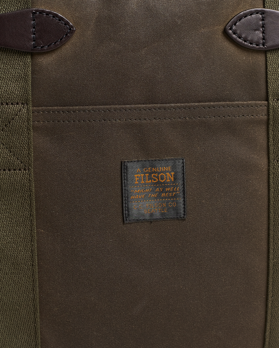 Homme | Sacs | Filson | Tin Cloth Tote Bag Otter Green