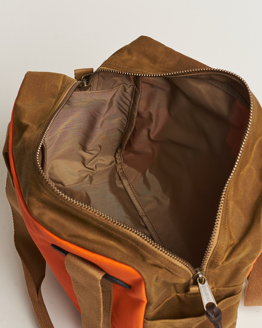 Homme | Filson Tin Cloth Tote Bag Dark Tan/Flame | Filson | Tin Cloth Tote Bag Dark Tan/Flame