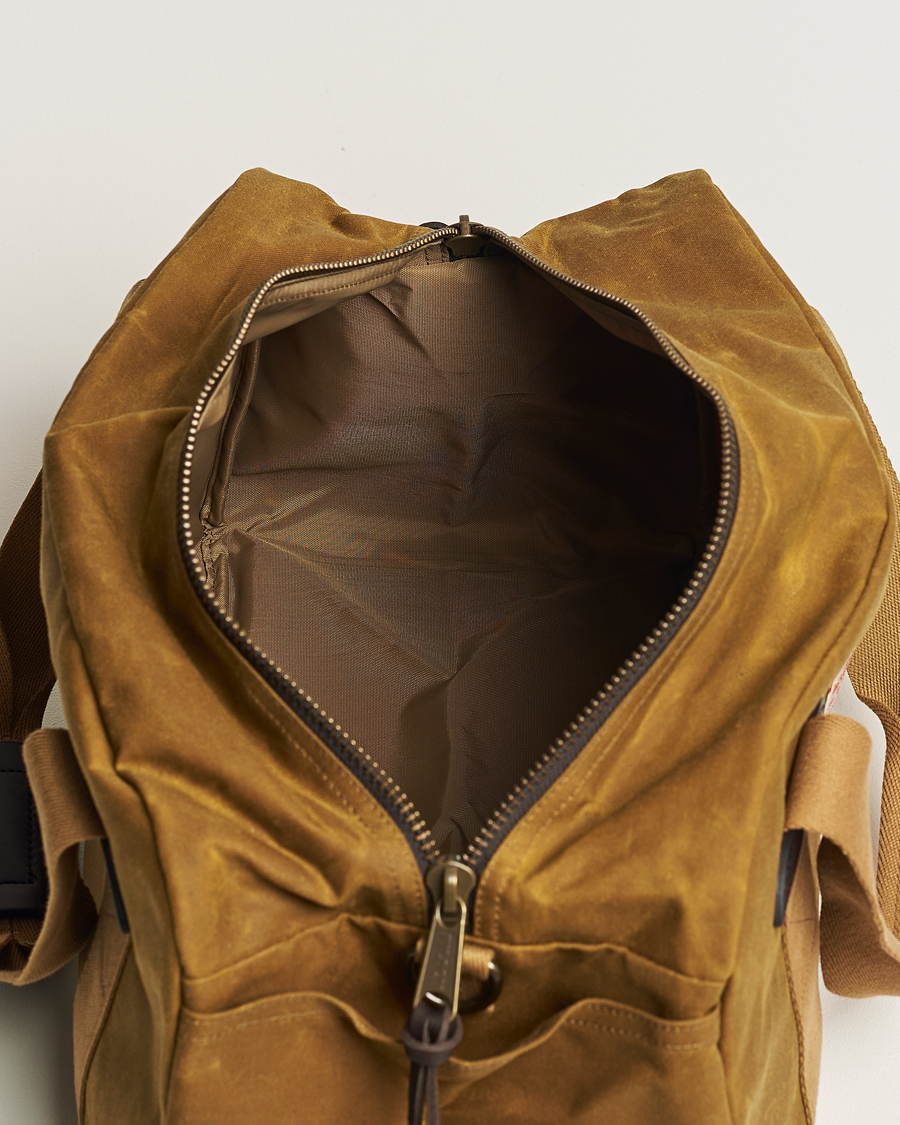 Homme | Filson Tin Cloth Small Duffle Bag Dark Tan | Filson | Tin Cloth Small Duffle Bag Dark Tan