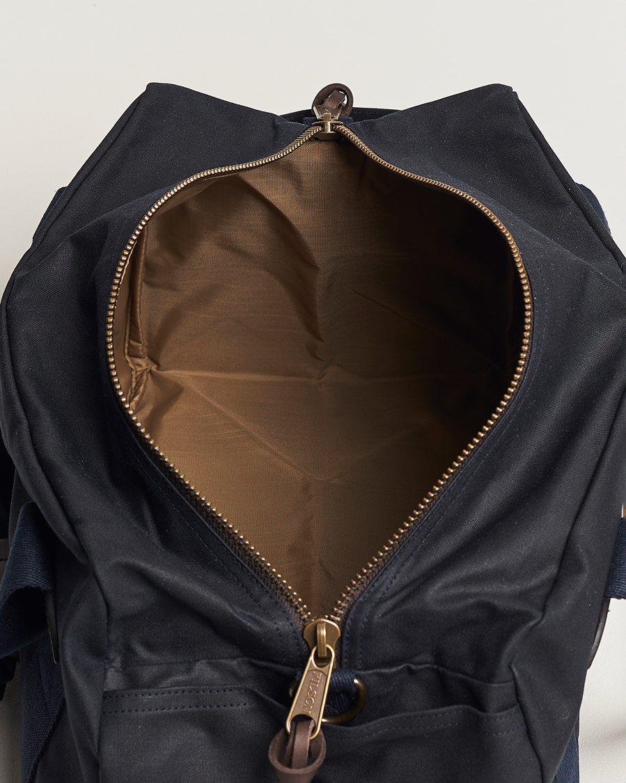 Homme | Filson Tin Cloth Small Duffle Bag Navy | Filson | Tin Cloth Small Duffle Bag Navy