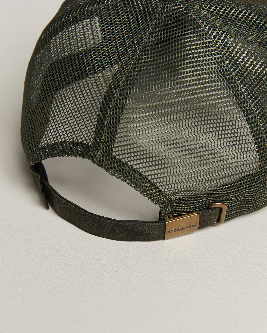 Homme | Bobs Et Casquettes | Filson | Logger Mesh Cap Otter Green