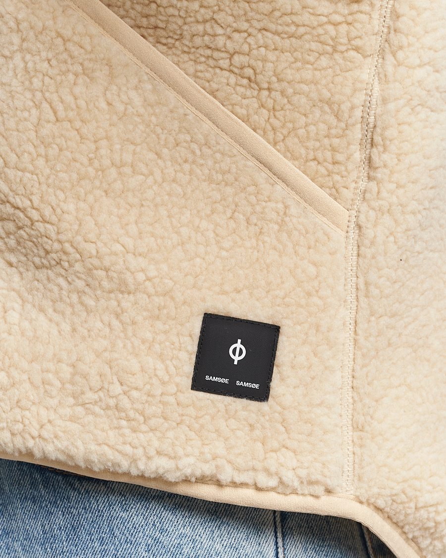 Homme | Gilets | Samsøe Samsøe | Carlo Fleece Vest Brown Rice