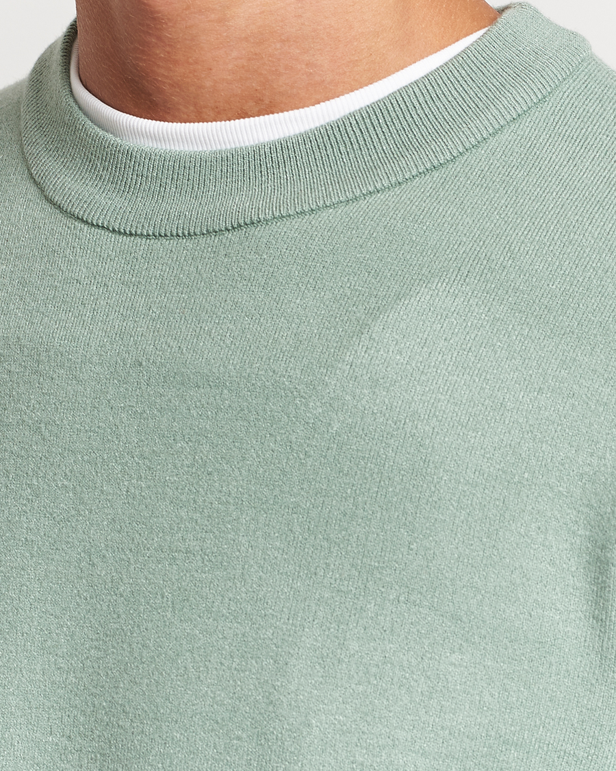 Homme | Pulls Et Tricots | Samsøe Samsøe | Samsøe & Samsøe Guna Crew Neck Iceberg Green