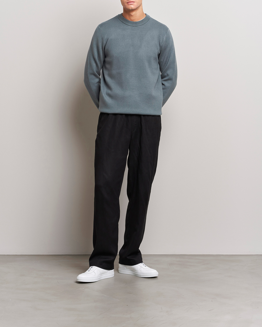 Homme | Pulls Et Tricots | Samsøe Samsøe | Samsøe & Samsøe Guna Crew Neck Stormy Weather