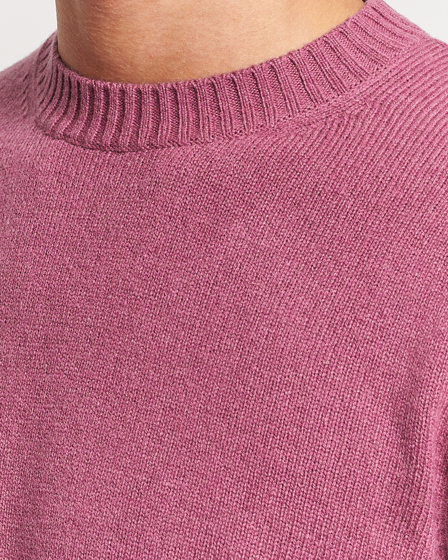 Homme | Pulls Et Tricots | Samsøe Samsøe | Syllie Wool Crew Neck Tulipwood