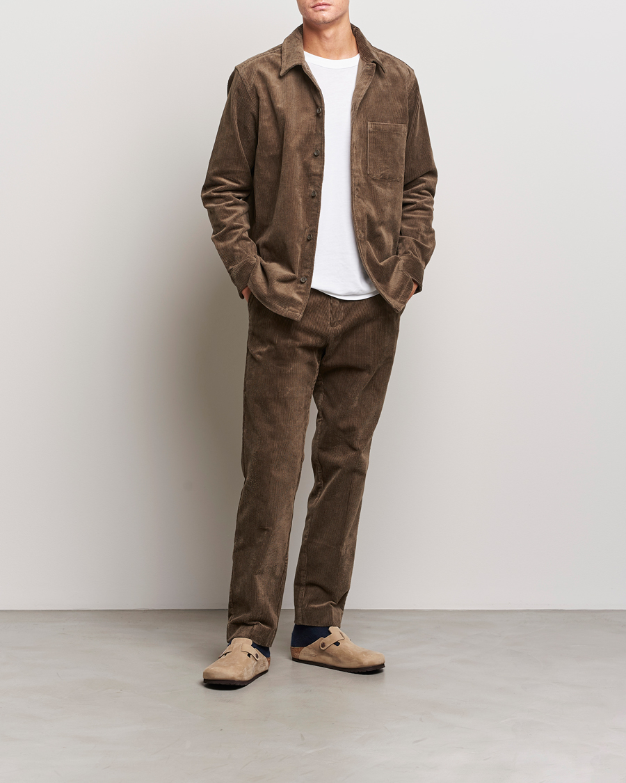 Homme | Pantalons | Samsøe Samsøe | Felix Corduroy Trousers Crocodile