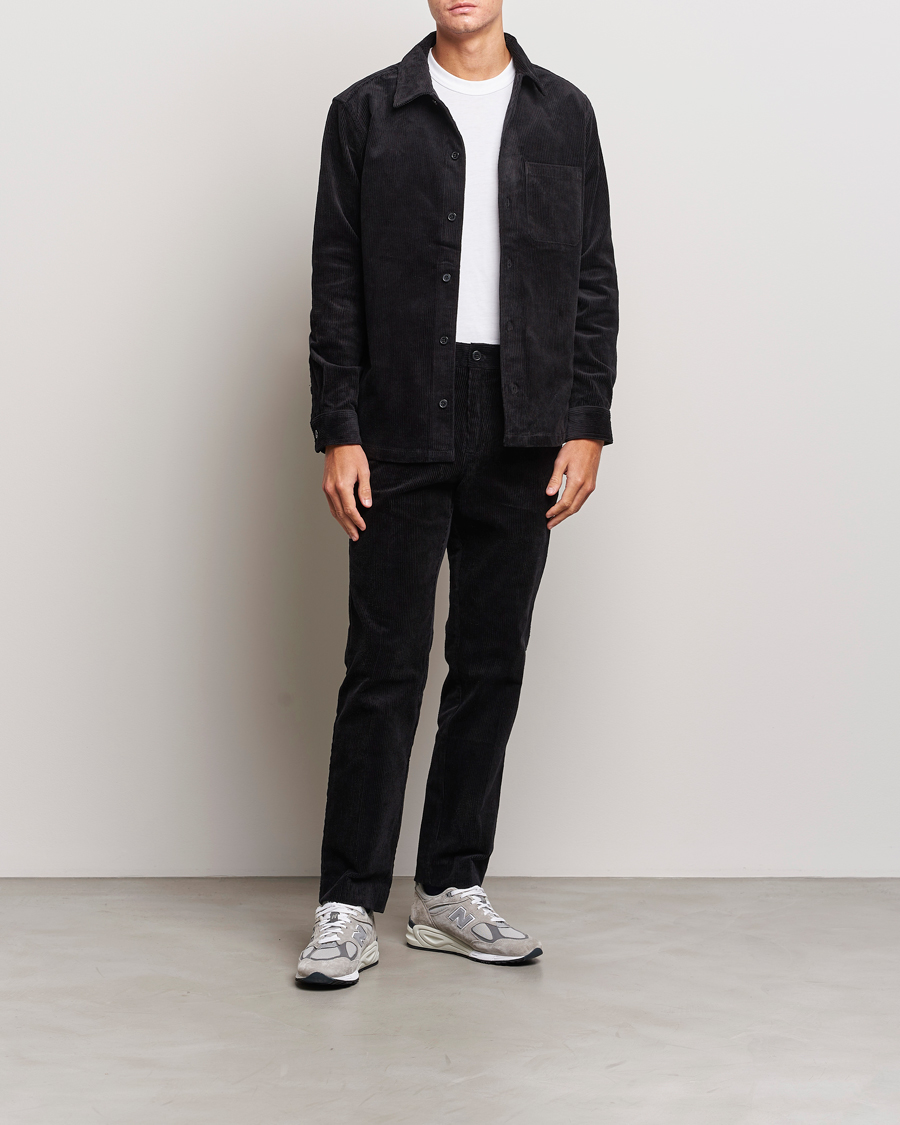 Homme | Pantalons | Samsøe Samsøe | Samsøe & Samsøe Felix Corduroy Trousers Black