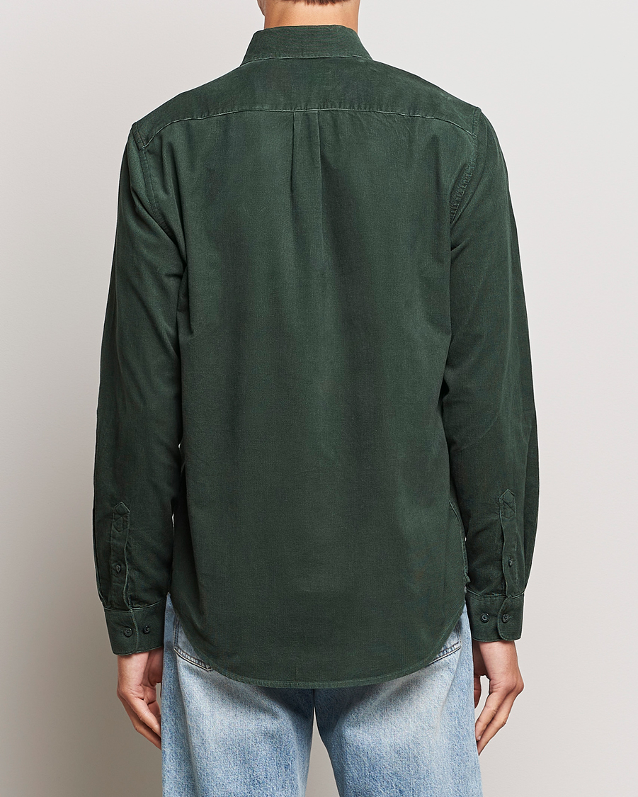 Homme | Chemises | Samsøe Samsøe | Samsøe & Samsøe Liam Baby Cord Shirt Garden Topiary