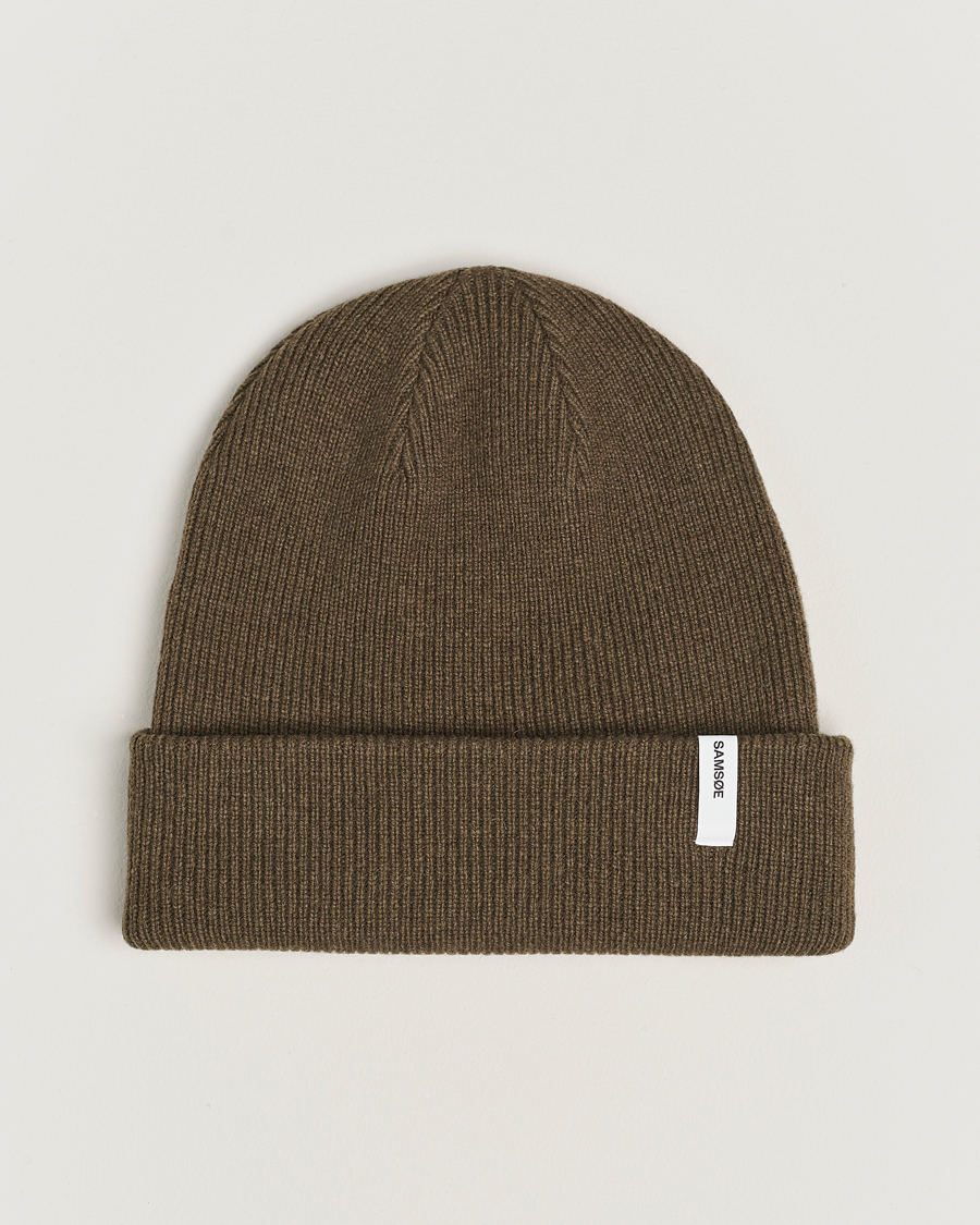 Homme | Samsøe & Samsøe Lambswool Beanie Crocodile | Samsøe Samsøe | Samsøe & Samsøe Lambswool Beanie Crocodile