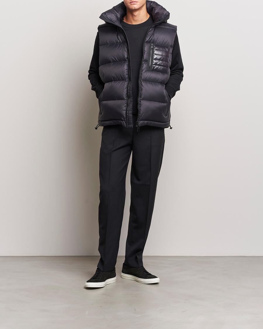 Homme | Manteaux Et Vestes | J.Lindeberg | Duke Hoodded Down Vest Black
