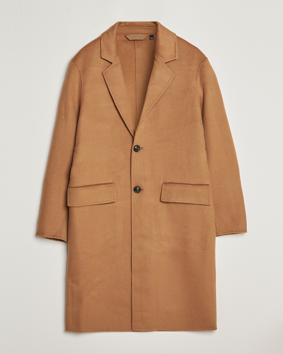 Homme | Manteaux Et Vestes | J.Lindeberg | Diego Unlined Wool/Cashmere Coat Chipmunk