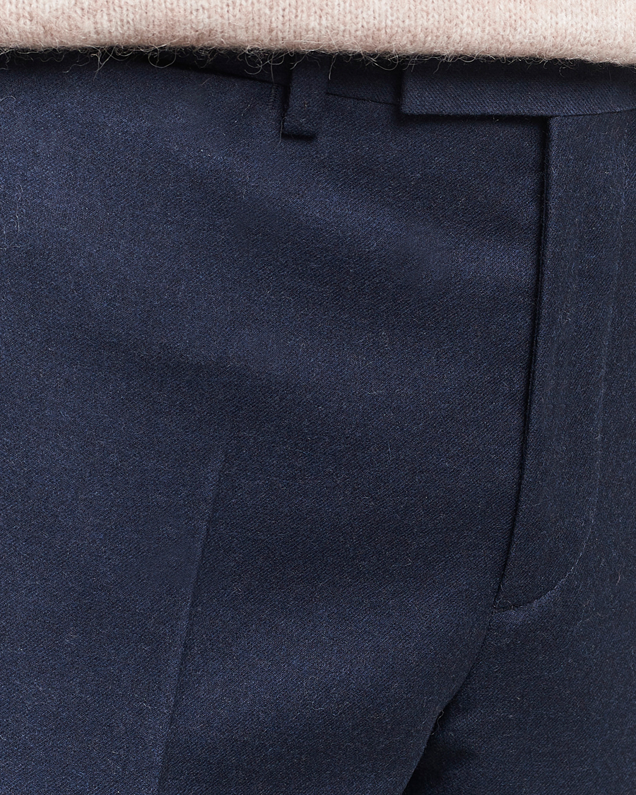 Homme | Pantalons | J.Lindeberg | Grant Stretch Flannel Trousers Navy