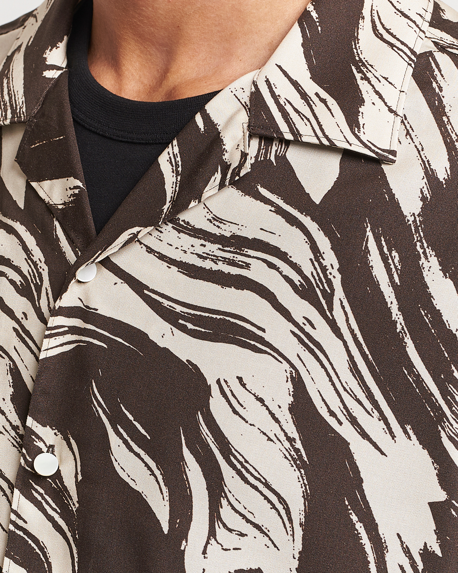Homme | Chemises | J.Lindeberg | Playa Printed Tencel Lounge Shirt Delicioso