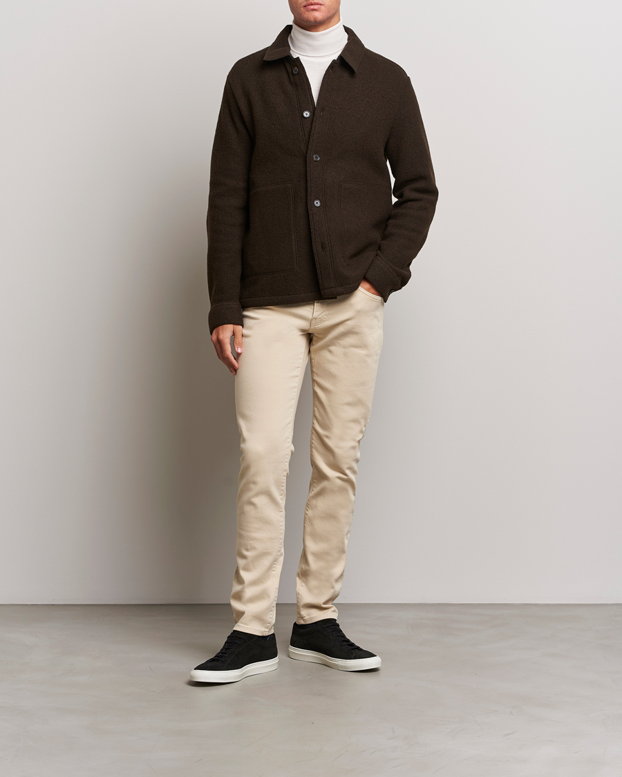 Homme | Jeans | J.Lindeberg | Jay Solid Stretch Jeans Oyster Grey