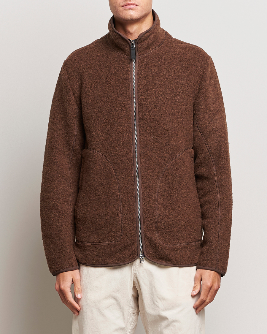Homme | Pulls Et Tricots | J.Lindeberg | Dustin Wool Fleece Jacket Delicioso