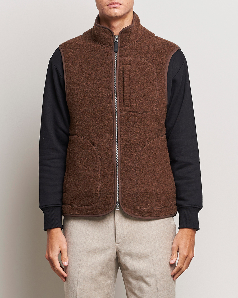 Homme | Pulls Et Tricots | J.Lindeberg | Duncan Wool Fleece Vest Delicioso
