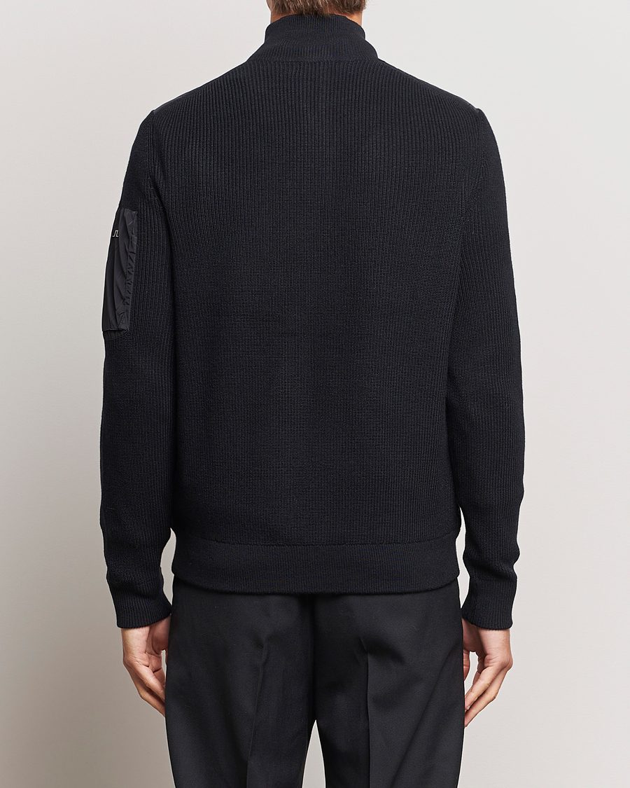 Homme | Pulls Et Tricots | J.Lindeberg | Beck Knitted Hybrid Jacket Black