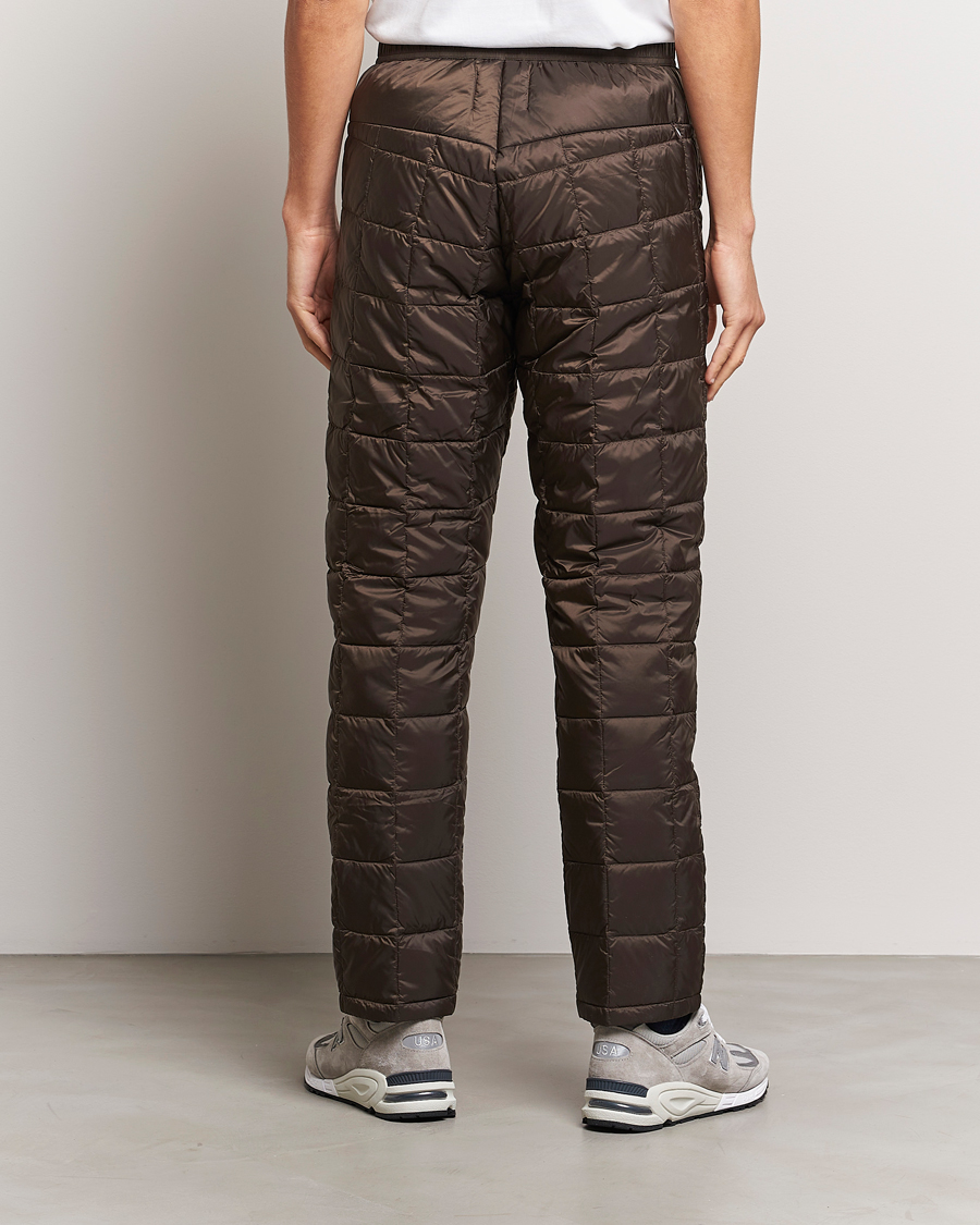 Homme | Pantalons | TAION | Regular Straight Down Pants Dark Choco