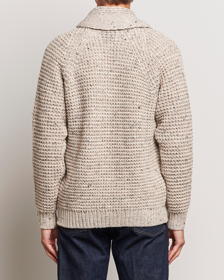 Homme | Pulls Et Tricots | Peregrine | Waffle Wool Shawl Cardigan Skiddaw