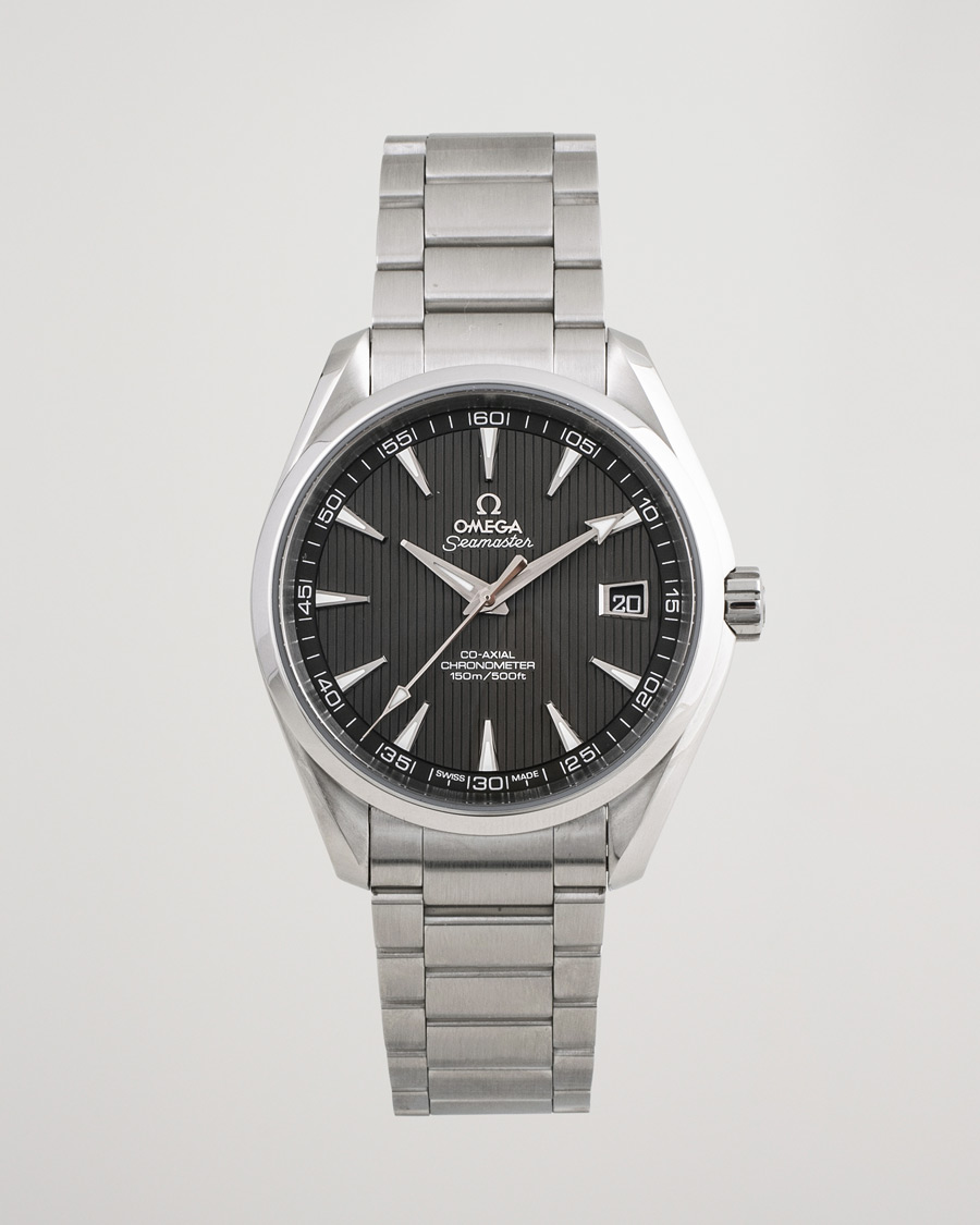 Heren | Omega Pre-Owned Seamaster Aqua Terra 231.13.42.21.06.001 Steel Grey | Omega Pre-Owned | Seamaster Aqua Terra 231.13.42.21.06.001 Steel Grey