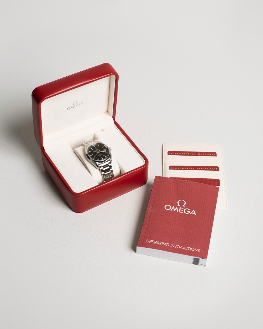 Heren | Omega Pre-Owned Seamaster Aqua Terra 231.13.42.21.06.001 Steel Grey | Omega Pre-Owned | Seamaster Aqua Terra 231.13.42.21.06.001 Steel Grey