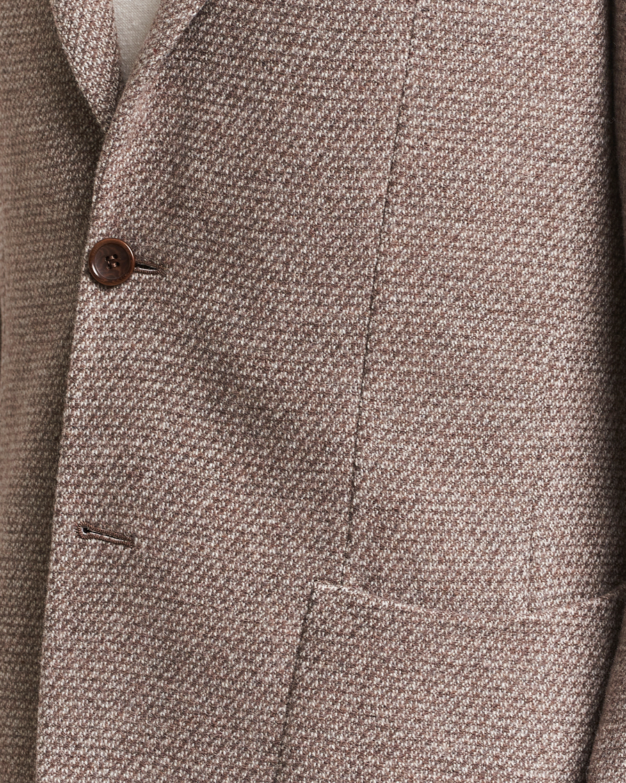 Heren | Blazers | Morris Heritage | Mike Soft Wool Blazer Brown
