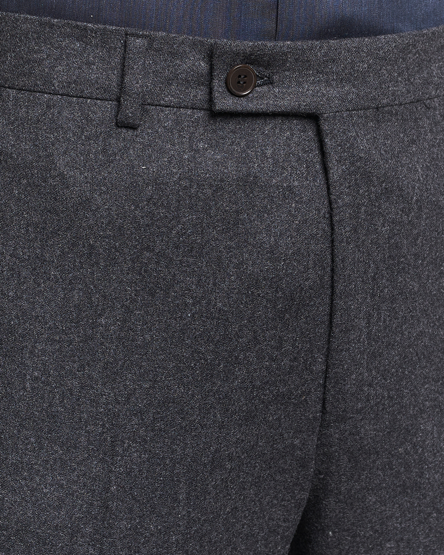 Homme | Pantalons | Morris Heritage | Jack Flannel Trousers Grey