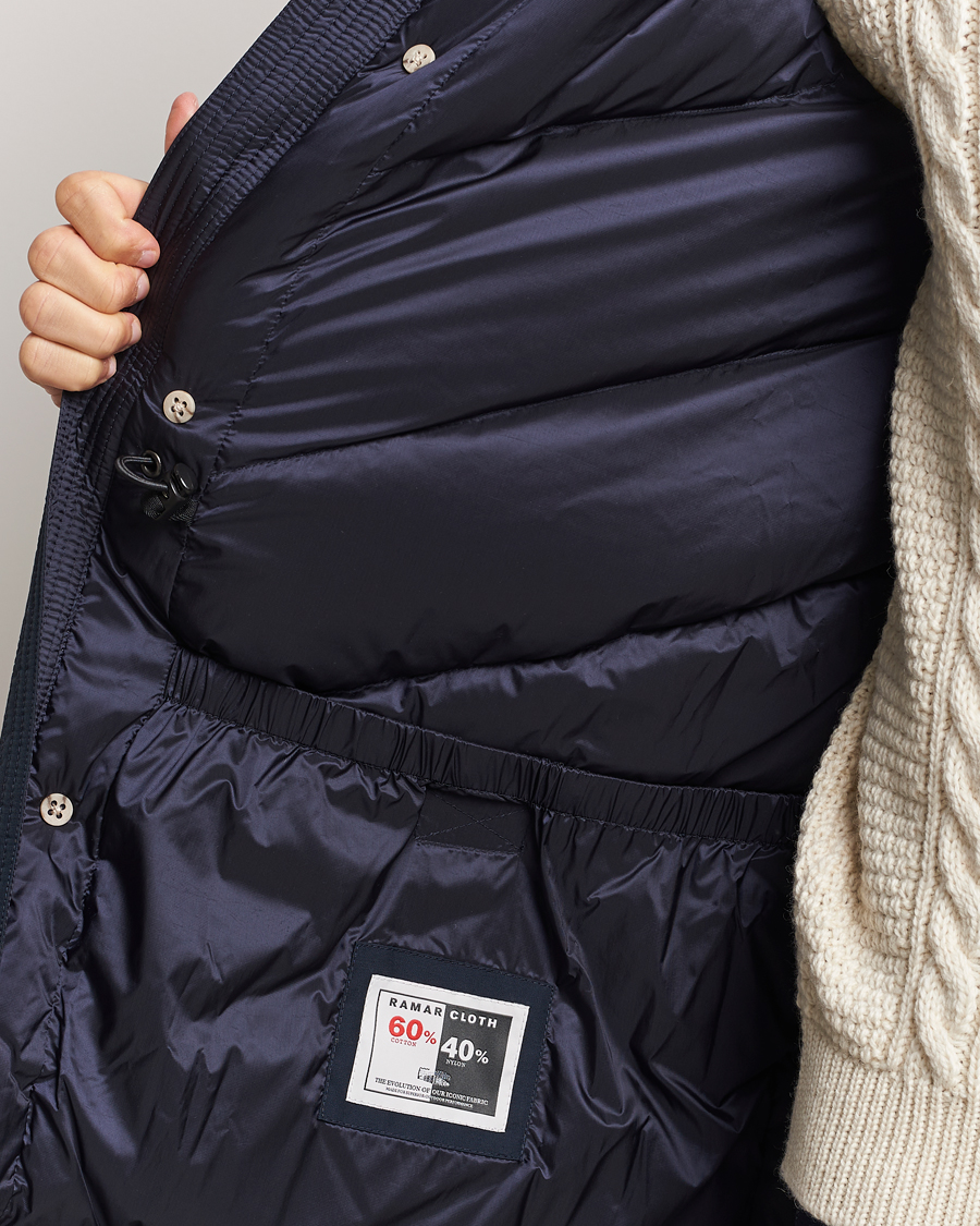 Heren | Jassen | Woolrich | Arctic Parka No Fur Melton Blue