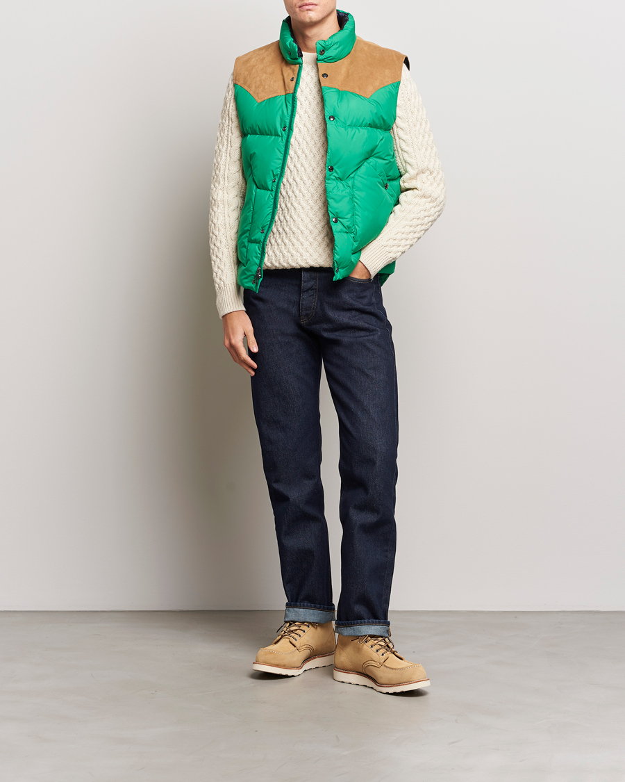 Heren | Jassen | Woolrich | Western Down Vest Kelly Green