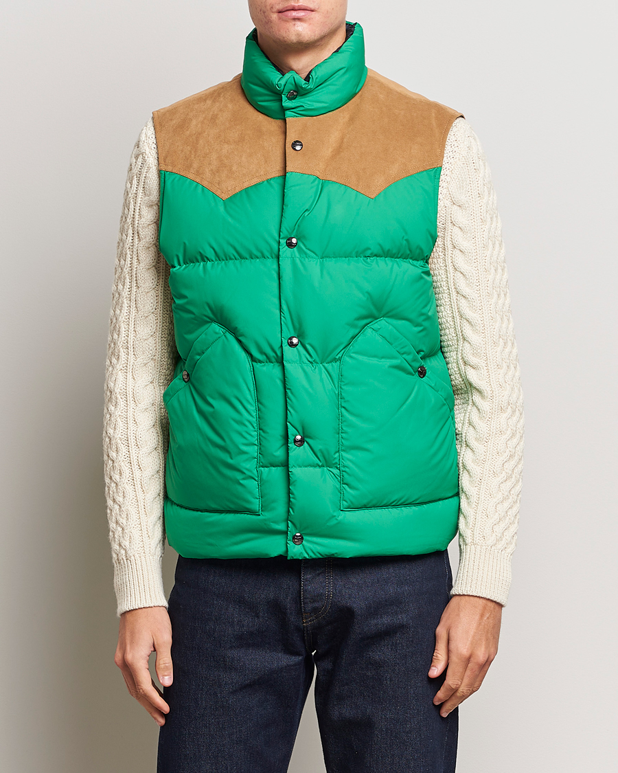 Heren | Jassen | Woolrich | Western Down Vest Kelly Green