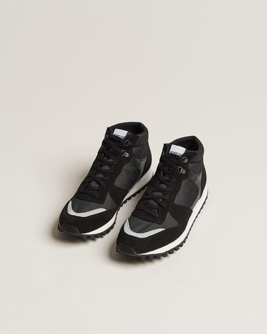 Homme | Novesta Marathon Apex Trail Running Sneaker Black | Novesta | Marathon Apex Trail Running Sneaker Black