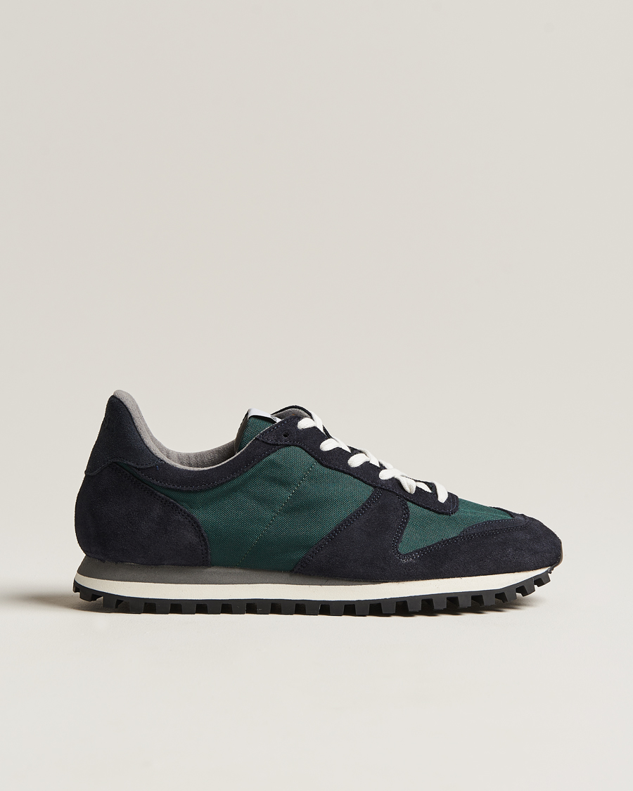 Homme | Novesta Marathon Trail Running Sneaker Navy/Green | Novesta | Marathon Trail Running Sneaker Navy/Green