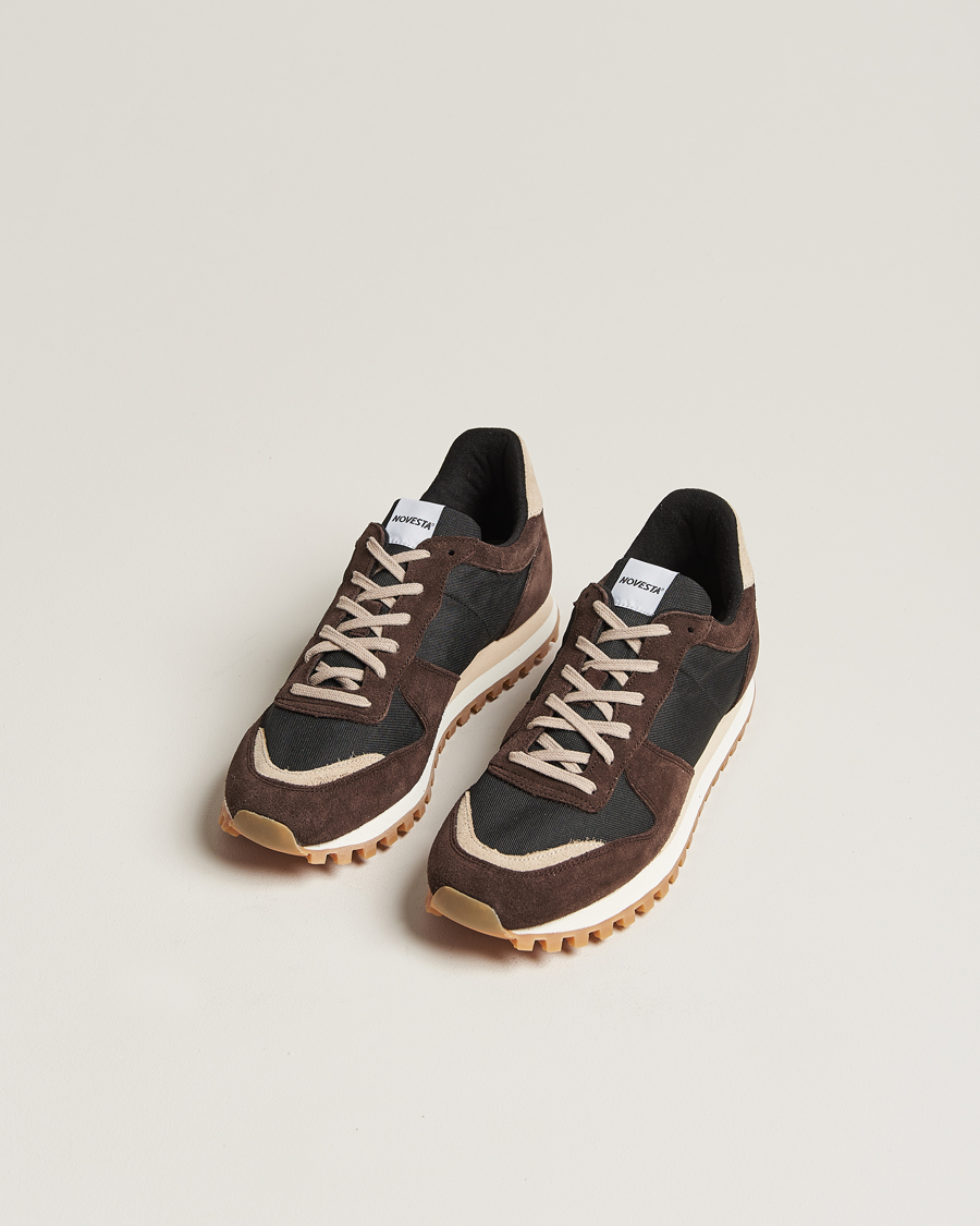 Homme | Novesta Marathon Trail Running Sneaker Brown | Novesta | Marathon Trail Running Sneaker Brown