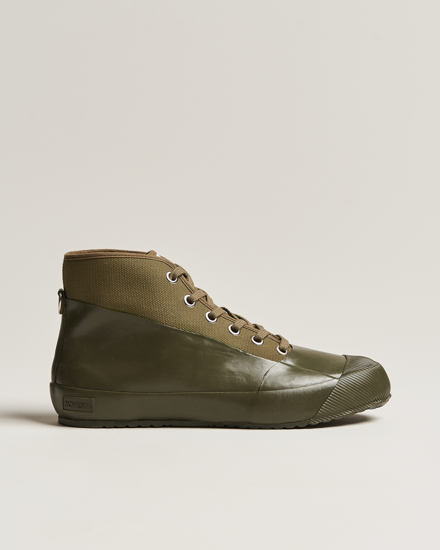 Homme | Novesta Rubber Sneaker Olive | Novesta | Rubber Sneaker Olive