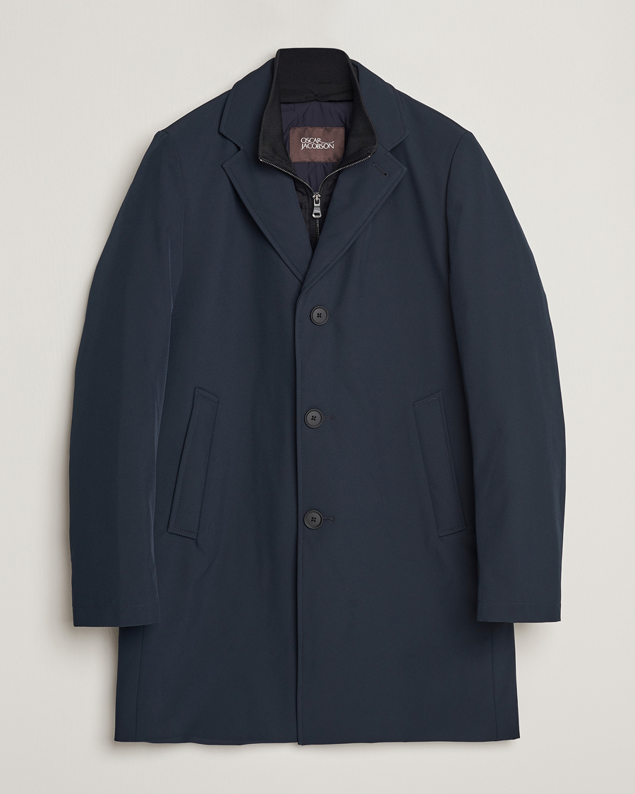 Homme | Manteaux Et Vestes | Oscar Jacobson | Dalton Padded Coat Navy