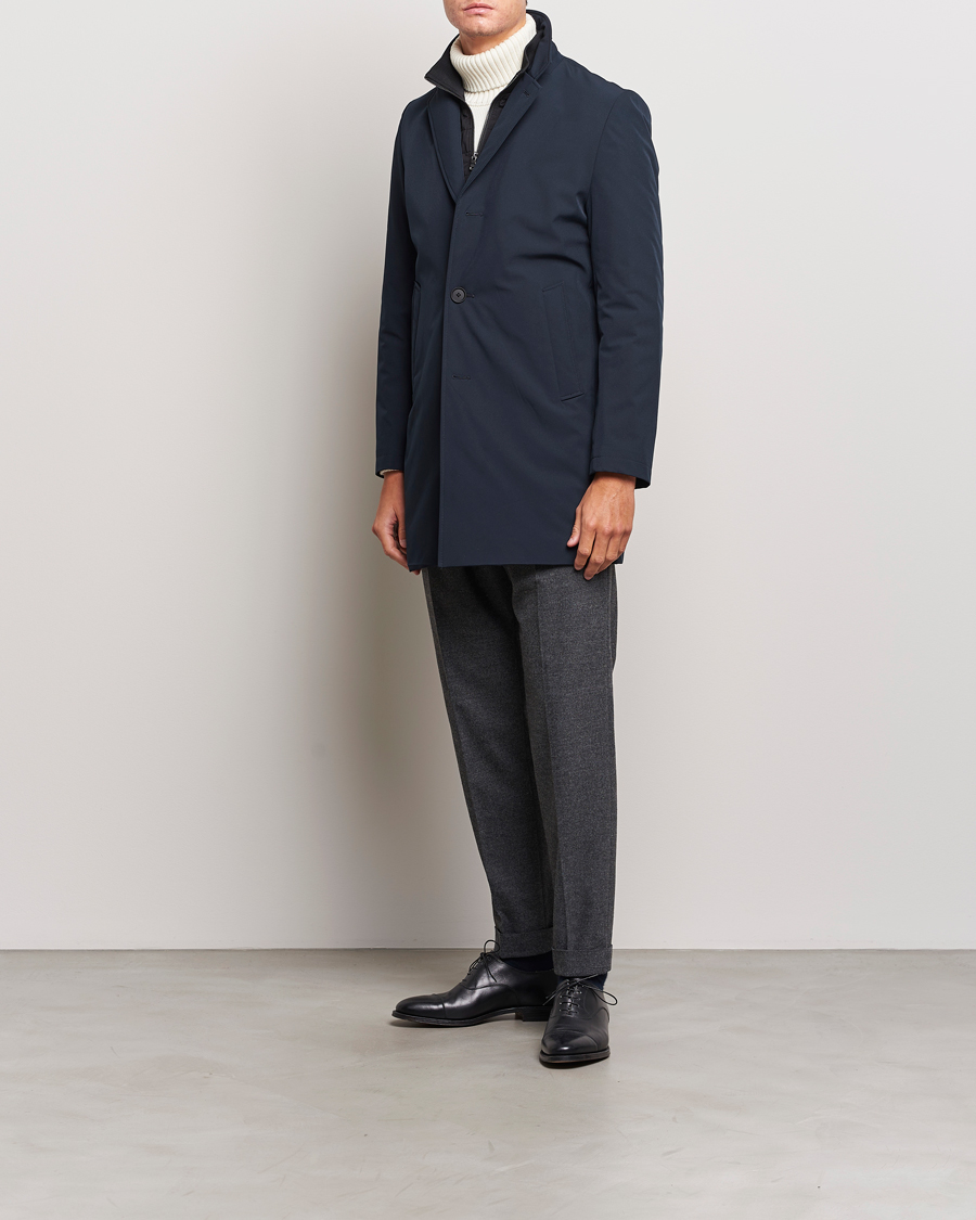 Homme | Manteaux Et Vestes | Oscar Jacobson | Dalton Padded Coat Navy