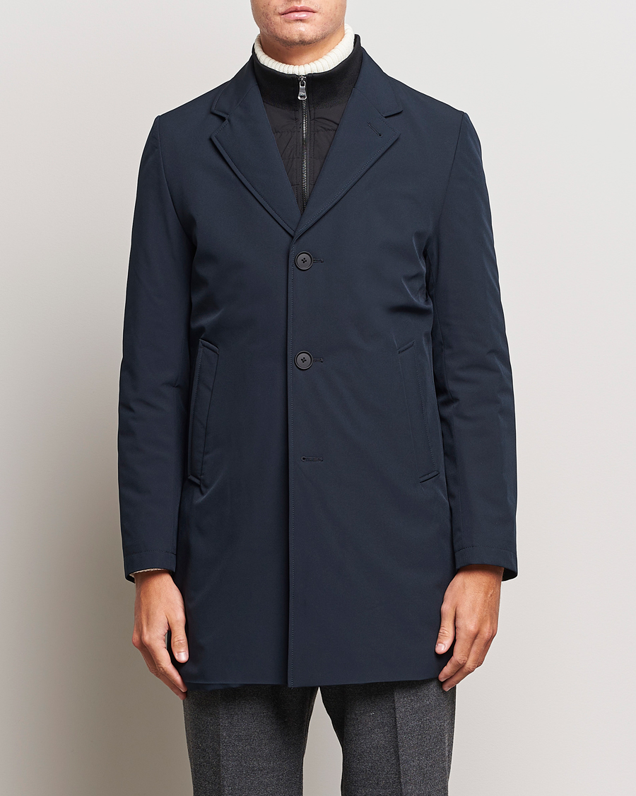 Homme | Manteaux Et Vestes | Oscar Jacobson | Dalton Padded Coat Navy