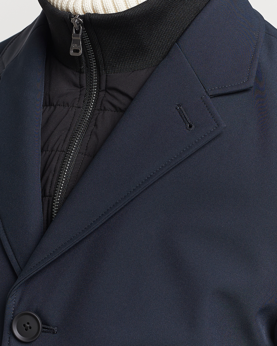 Homme | Manteaux Et Vestes | Oscar Jacobson | Dalton Padded Coat Navy