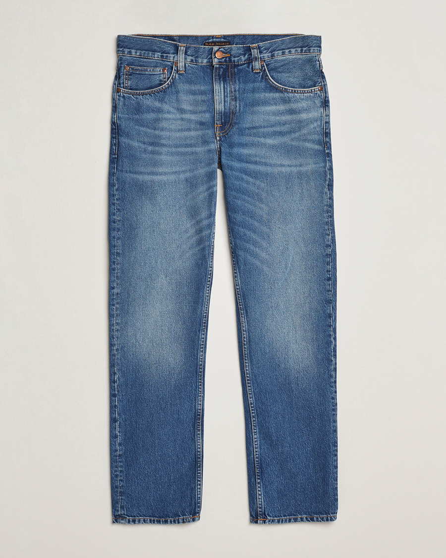 Homme | Jeans | Nudie Jeans | Gritty Jackson Jeans Blue Traces