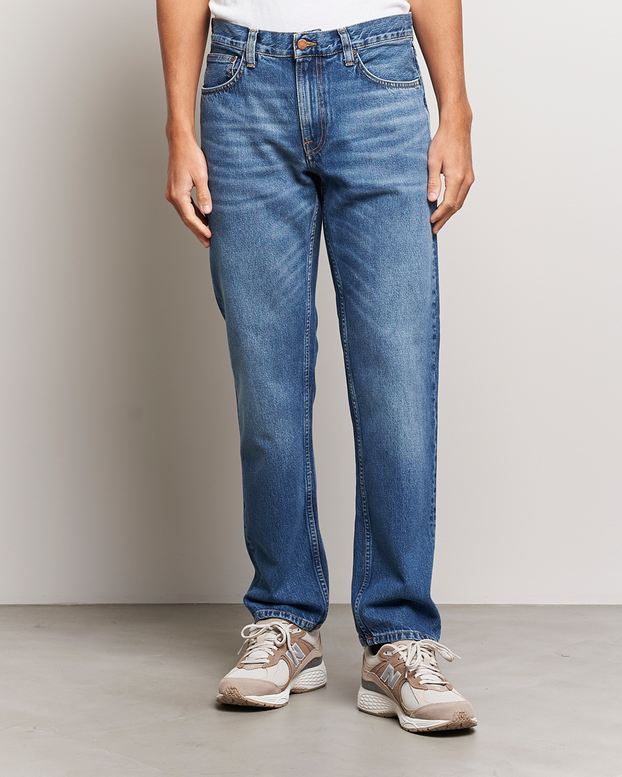 Homme | Jeans | Nudie Jeans | Gritty Jackson Jeans Blue Traces