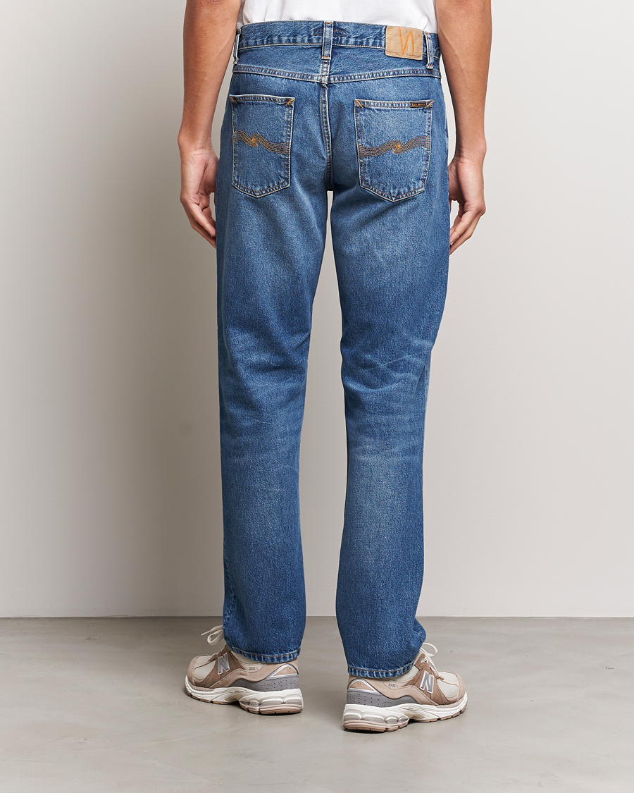 Homme | Jeans | Nudie Jeans | Gritty Jackson Jeans Blue Traces
