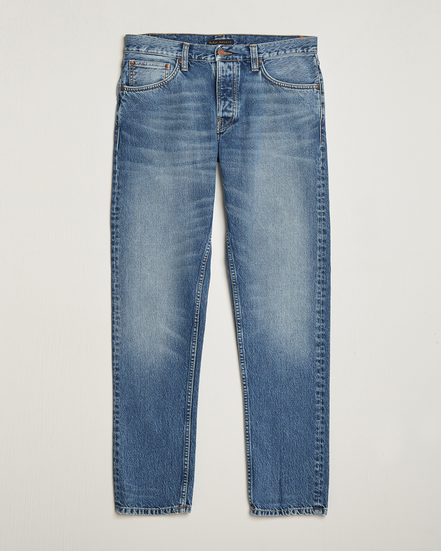 Homme | Jeans | Nudie Jeans | Steady Eddie II Jeans Blue Tornado